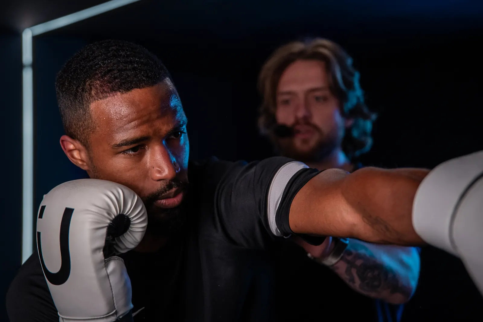 Séance au club Uniqe — boxing coaching homme