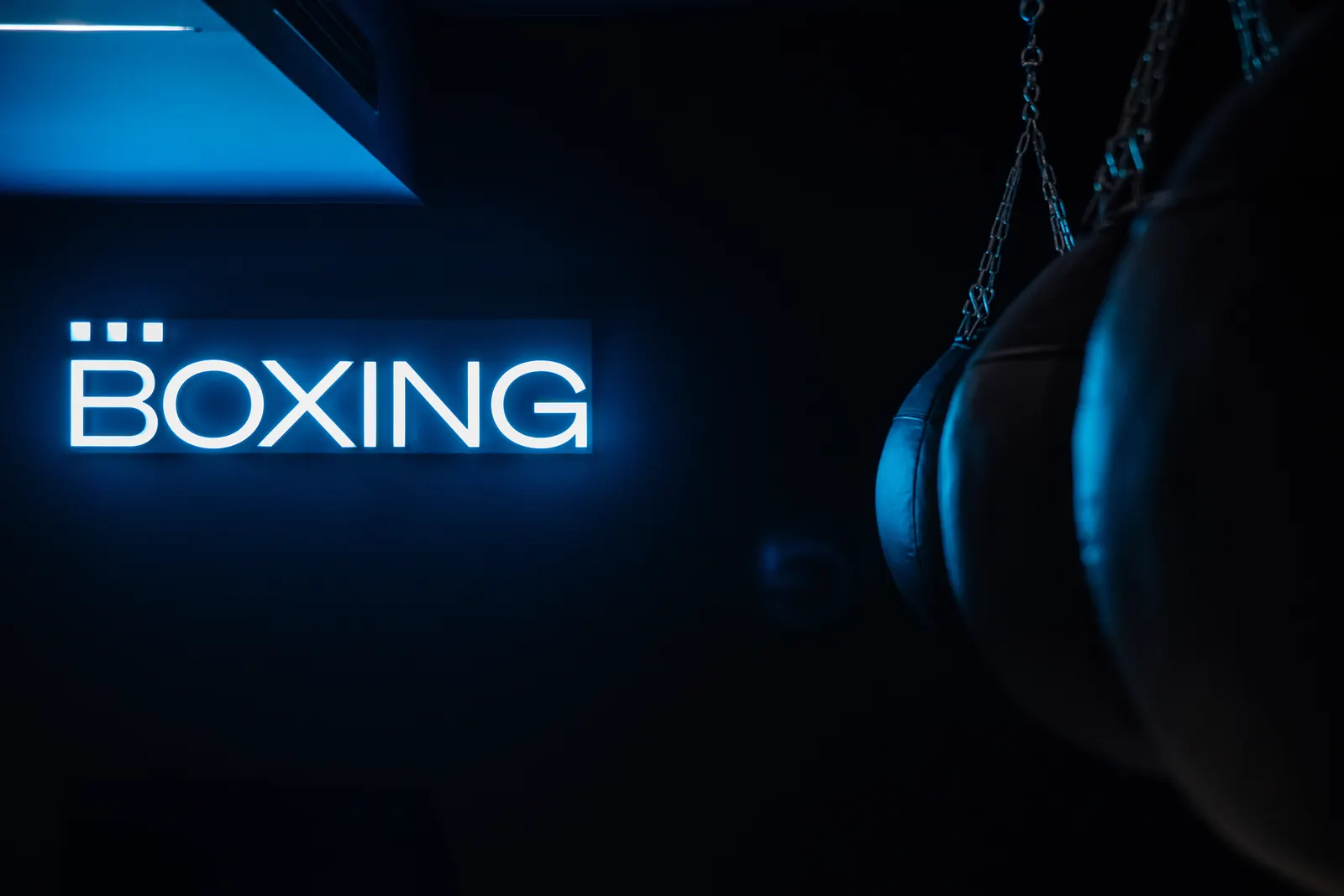 Enseigne du studio Boxing